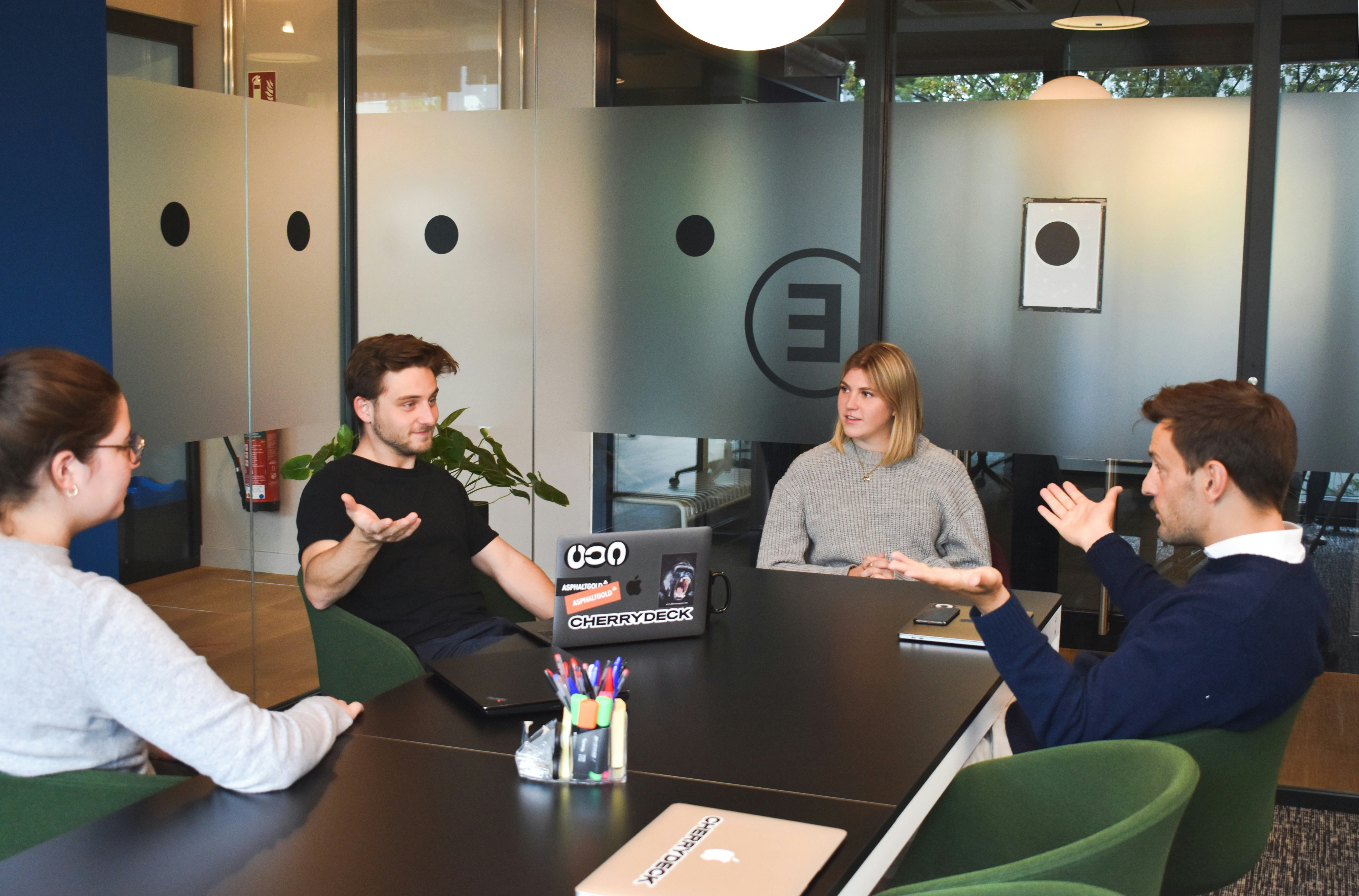 Group conversation practice
